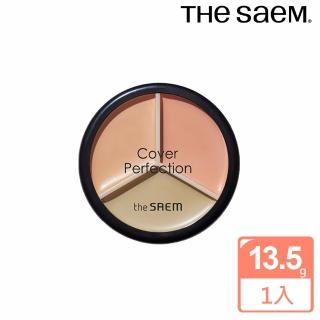 【THE SAEM】完美三色遮瑕膏13.5g #01(總代理公司貨)