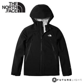 【The North Face】男 FL防水外套《黑》46LA/防水透氣衝鋒衣/防風外套/防水夾克(悠遊山水)