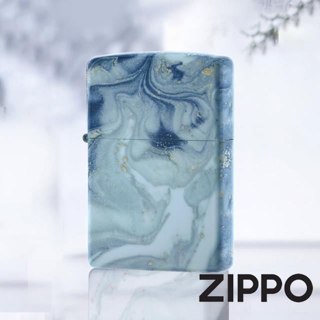 【Zippo官方直營】Ins格調-墨色渲染防風打火機(美國防風打火機)