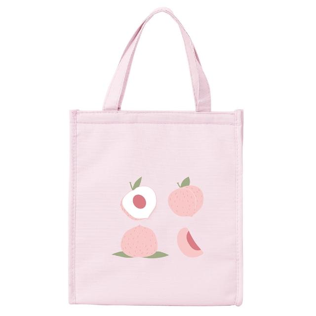 【E.City】水果物語保溫保冷購物袋(2入)
