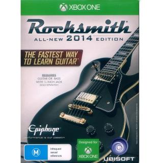 【Microsoft 微軟】XBOX ONE 搖滾史密斯 2014 重製版 附音源線 Rocksmith 2014 Remastered(英文歐版)