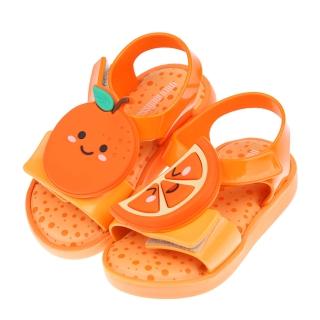 【布布童鞋】Melissa繽紛水果橘子橘色兒童涼鞋香香鞋(U2C239E)