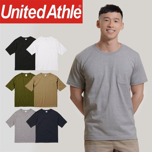 【United Athle】5.6磅 寬版 短袖 圓領 口袋 T恤 多色 3500801(哈利男孩)