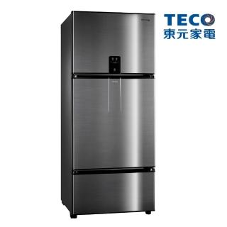 【TECO 東元】福利品★610公升 一級能效變頻右開三門冰箱(R6181VXHS)