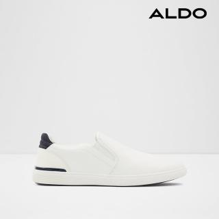 【ALDO】SAREDON-時尚撞色休閒鞋-男鞋(白色)