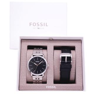 【FOSSIL】FOSSIL 美國最受歡迎頂尖運動時尚多造型腕錶-黑-BQ2466SET