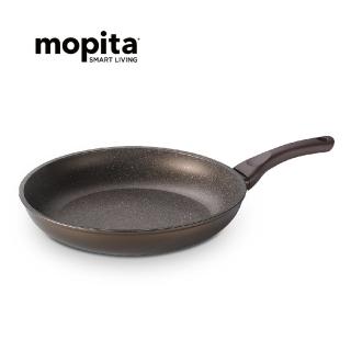 【義大利MOPITA莫比塔】Ambra琥珀系列 不沾鍋 感應平底煎鍋 28cm AMRP28MO101(平底鍋、義大利鍋、28cm)