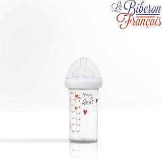 【法國Le Biberon Francais】小法國奶瓶 210ml(寬口 防脹氣 Tritan材質)