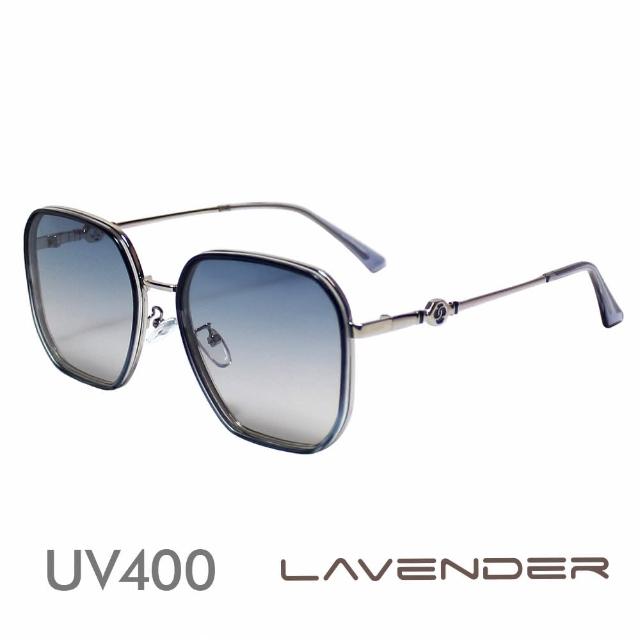 【Lavender】帥氣混框 神秘藍 2246 C3(偏光太陽眼鏡)