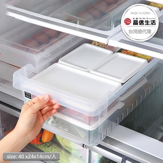 【韓國昌信生活】INTRAY冰箱抽屜式收納籃-24cm