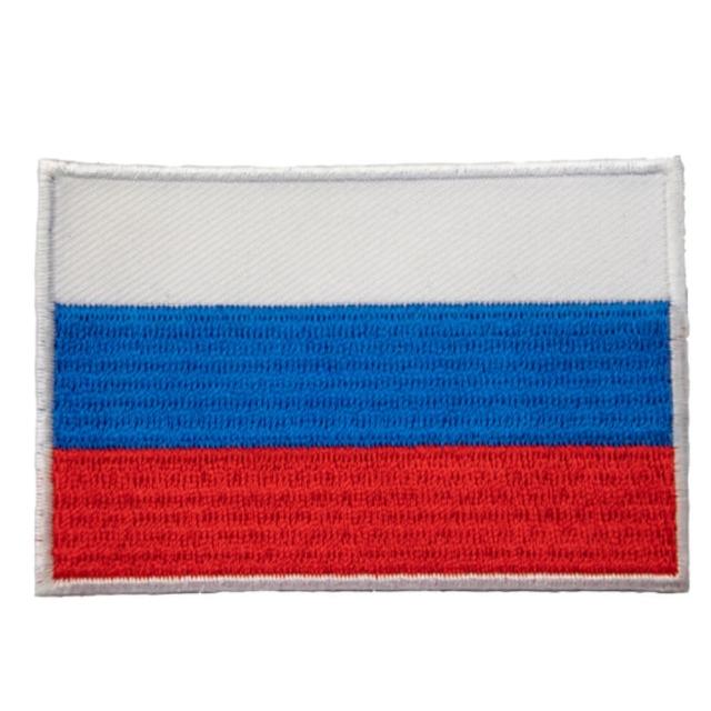 【A-ONE 匯旺】RUSSIA 俄羅斯 刺繡熨燙 含背膠 熨燙布貼 背膠補丁貼 刺繡衣服貼紙 立
