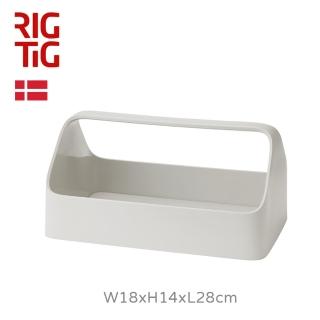 【RIG-TIG】Handy Box收納盒W18xH14xL28cm-淺灰(永續環保的丹麥設計)
