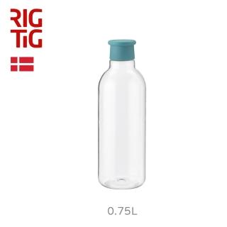 【RIG-TIG】Drink It隨身水瓶-藍綠-750ml(永續環保的丹麥設計)