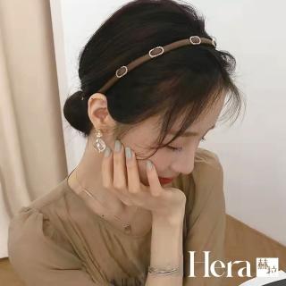 【HERA 赫拉】夏季氣質簡約復古珍珠髮箍 H111032207(髮飾 髮箍)