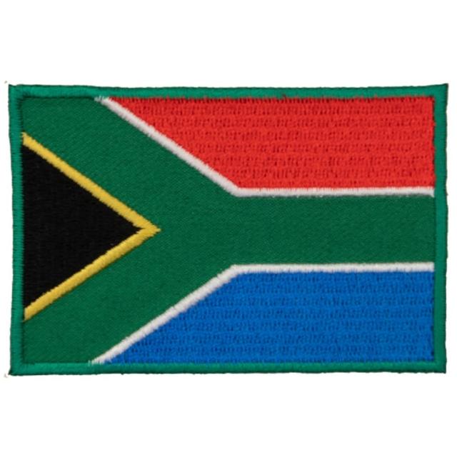【A-ONE 匯旺】南非 國旗 刺繡識別章 造型 補丁貼 熱燙士氣章 徽章 士氣徽章 刺繡立體繡貼
