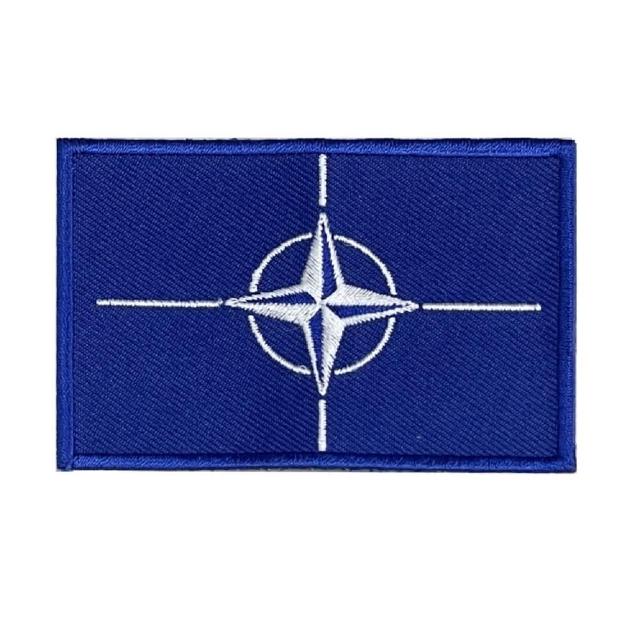 【A-ONE 匯旺】北約 NATO 刺繡貼布 電繡貼 背膠補丁 PATCH 刺繡士氣章 貼章 補丁