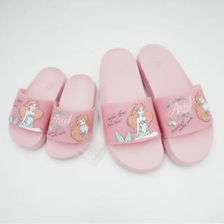 【Disney 迪士尼】現貨 親子鞋 美人魚公主 經典造型 親子鞋 拖鞋(童鞋 台灣製)