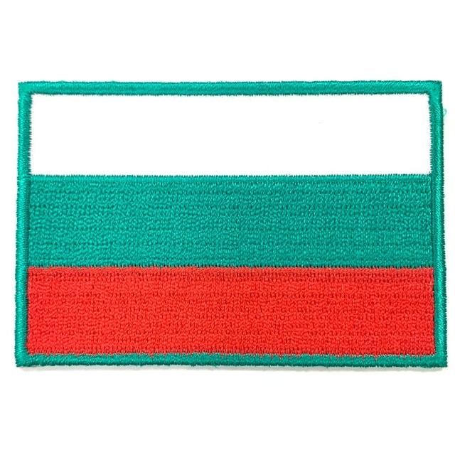 【A-ONE 匯旺】保加利亞 國旗Flag Patch肩章 電繡識別章 電繡立體繡貼 裝飾貼 布藝