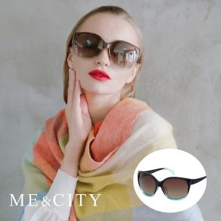 【ME&CITY】摩登時尚偏光太陽眼鏡 品牌墨鏡 抗UV400(ME120023 F102-3)