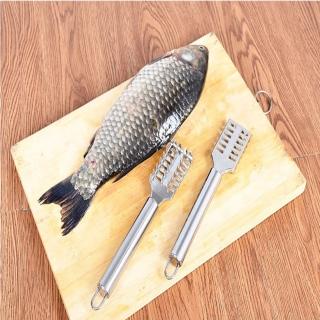 【超特價】創意不鏽鋼魚鱗快速刮除器魚鱗刮刀(不鏽鋼衛生耐用)