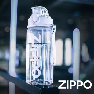 【Zippo官方直營】運動水壺酷動系列-個性運動水壺-極地白550ML(運動水壺)