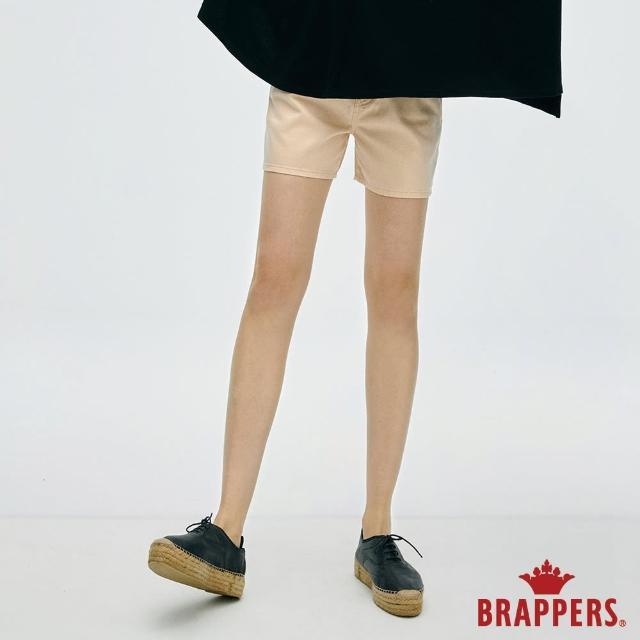 【BRAPPERS】女款 Color Life色褲系列-中腰全棉短褲(粉)