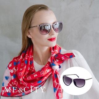 【ME&CITY】復古時空雙梁太陽眼鏡 品牌墨鏡 抗UV400(ME120025 H031)