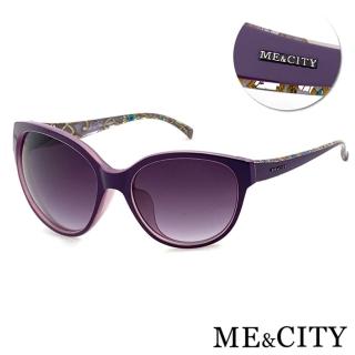 【ME&CITY】義大利圖騰經典太陽眼鏡 品牌墨鏡 抗UV400(ME120022 H431)