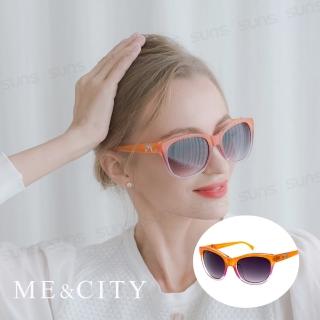 【ME&CITY】永恆之翼時尚太陽眼鏡 義大利設計款 抗UV400(ME120031 L262)