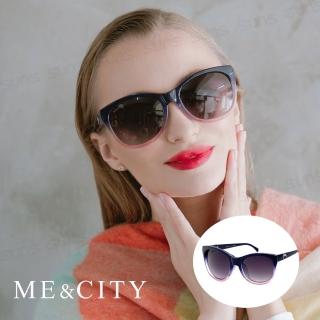 【ME&CITY】永恆之翼時尚太陽眼鏡 義大利設計款 抗UV400(ME120031 F051)