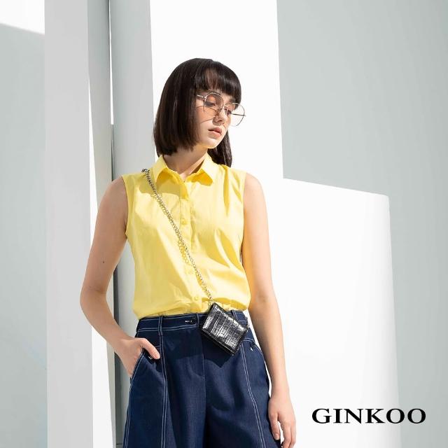 【GINKOO 俊克】基本無袖襯衫