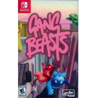 【Nintendo 任天堂】NS Switch 萌萌小人大亂鬥 Gang Beasts(中英文美版)