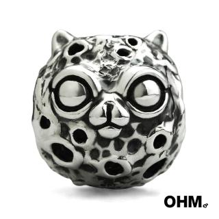 【OHM Beads】Moon Kitty(純銀串珠)
