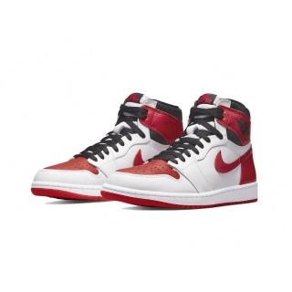 【NIKE 耐吉】Air Jordan 1 Retro High OG Heritage 白紅 高筒 籃球鞋 555088-161