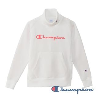 【Champion】官方直營-Womens Golf 女草寫Logo高領長袖上衣-女(米色)
