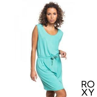 【ROXY】女款 女裝 無袖連身短裙洋裝 SURFS UP(藍綠色)