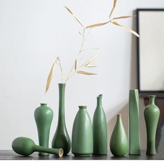 【JEN】手工復古陶瓷花瓶花器桌面擺飾居家裝飾(8款可選)
