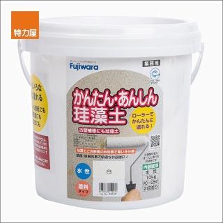 【特力屋】日本製簡單安心硅藻土塗料10kg白色