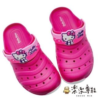 台灣製Hello Kitty涼鞋-桃紅