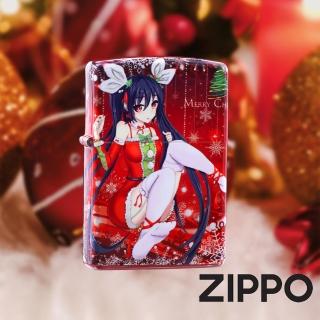 【Zippo官方直營】聖誕女孩-櫻井鈴防風打火機(美國防風打火機)