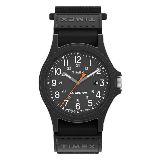 【TIMEX】天美時 遠征系列 探險手錶(黑 TXTW4B23800)
