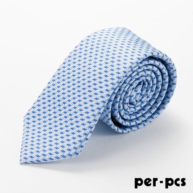 【per-pcs 派彼士】優質品味型男領帶_淺藍(719003)