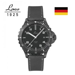 【Laco 朗坤】862145 Scorpion Edition 週年限量96支黑鋼運動機械錶/42MM(自動上鍊錶)