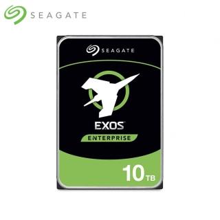 【SEAGATE 希捷】EXOS SATA 10TB 3.5吋 7200轉 256MB 企業級內接硬碟(ST10000NM018G)
