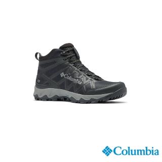 【Columbia 哥倫比亞官方旗艦】男款- Outdry防水高筒健走鞋-黑色(UBM08280BK / 2022年春夏商品)
