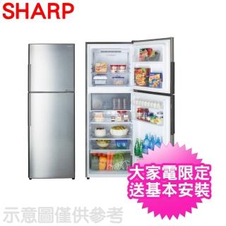 【SHARP 夏普】287公升一級能效雙門變頻冰箱(SJ-HY29-SL)