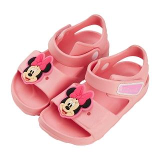 【Disney 迪士尼】迪士尼童鞋 米妮 立體造型防水涼鞋-粉(MIT台灣在地工廠製造)