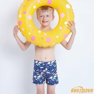 【Heatwave 熱浪】新款兒童泳褲泳衣可愛男童游泳溫泉平角寶寶中童大童男孩(35141/100-130)