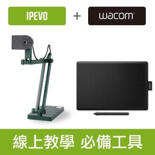 【IPEVO 愛比】IPEVO x WACOM 遠距教學組合包(最適合設計工作室/商務出差/數位游牧工作者)