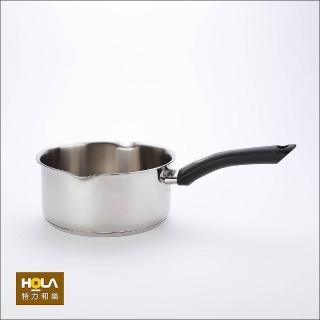 【HOLA】時尚316不鏽鋼雪平鍋18cm